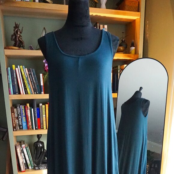 Universal Standard Athena Tank Dress in Deep Sea - Picture 1 of 11